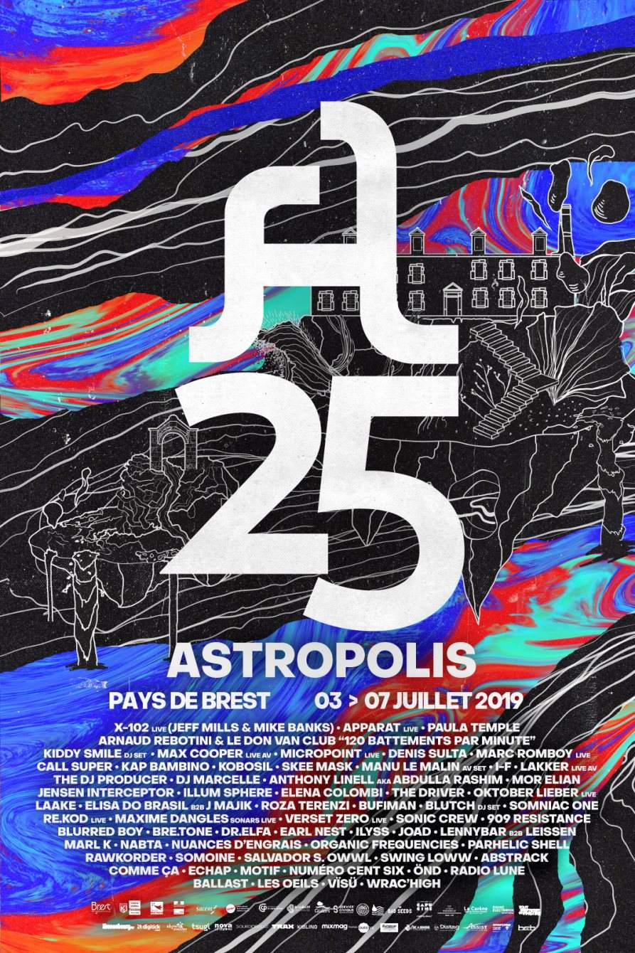 Astropolis 25 - フライヤー表