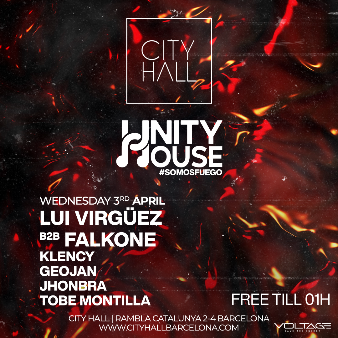 Unity House ll VOLTAGE save the energy ll FREE TILL 01 at City Hall ...