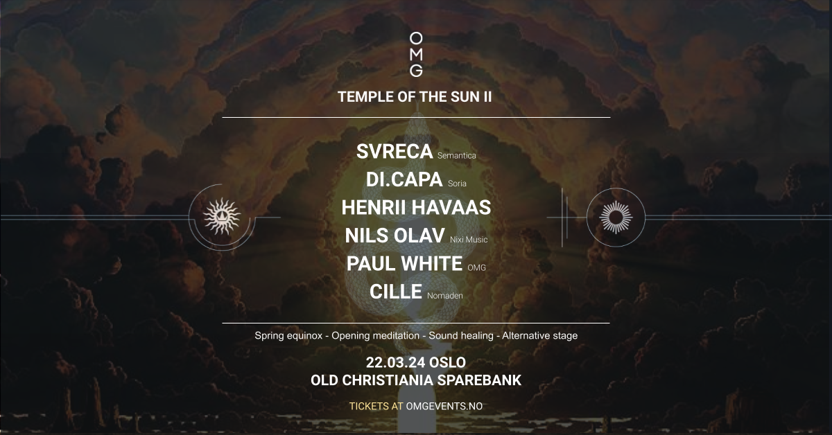 OMG - Temple of the sun II - Página frontal