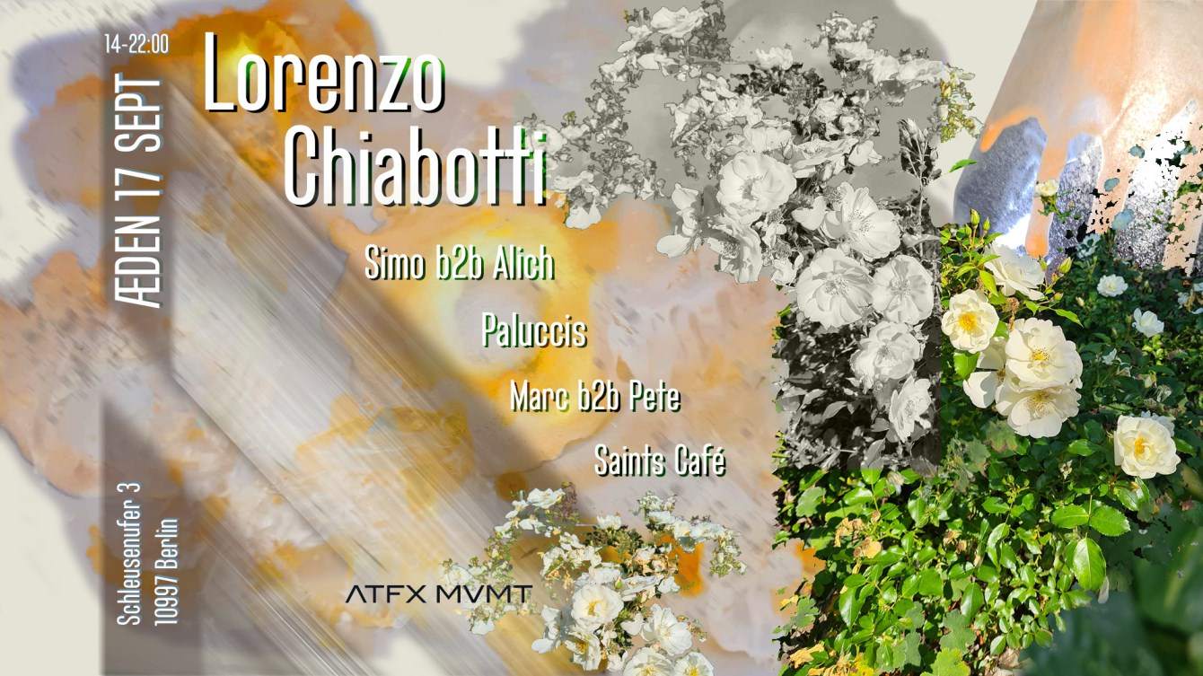 Atfx RAW with Lorenzo Chiabotti, Simo b2b Alich, Paluccis - Página frontal