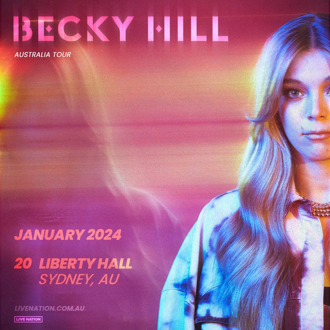 Becky Hill at Liberty Hall, Sydney