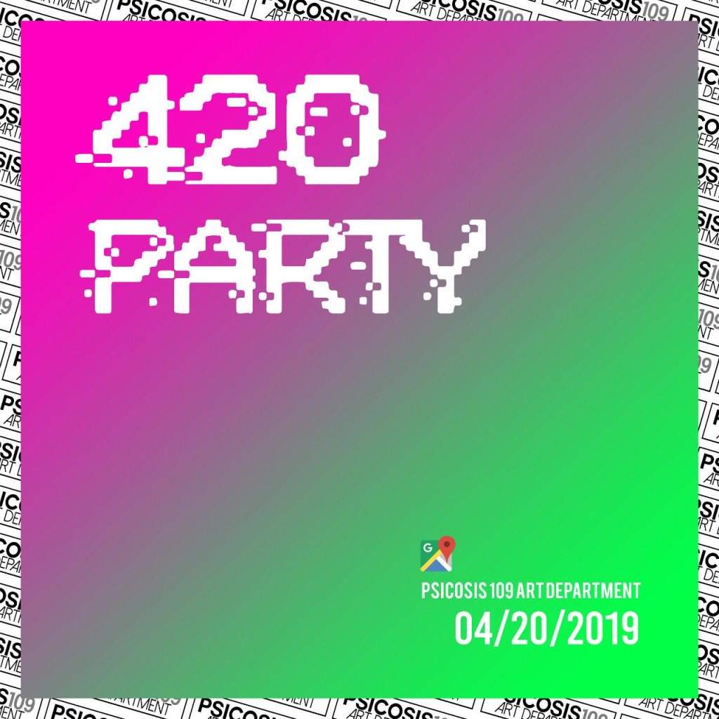 420 Party - フライヤー表