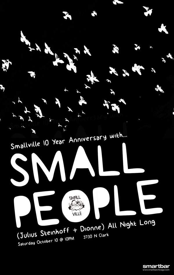 Smallville 10 Year Anniversary with Smallpeople All Night Long - Página frontal