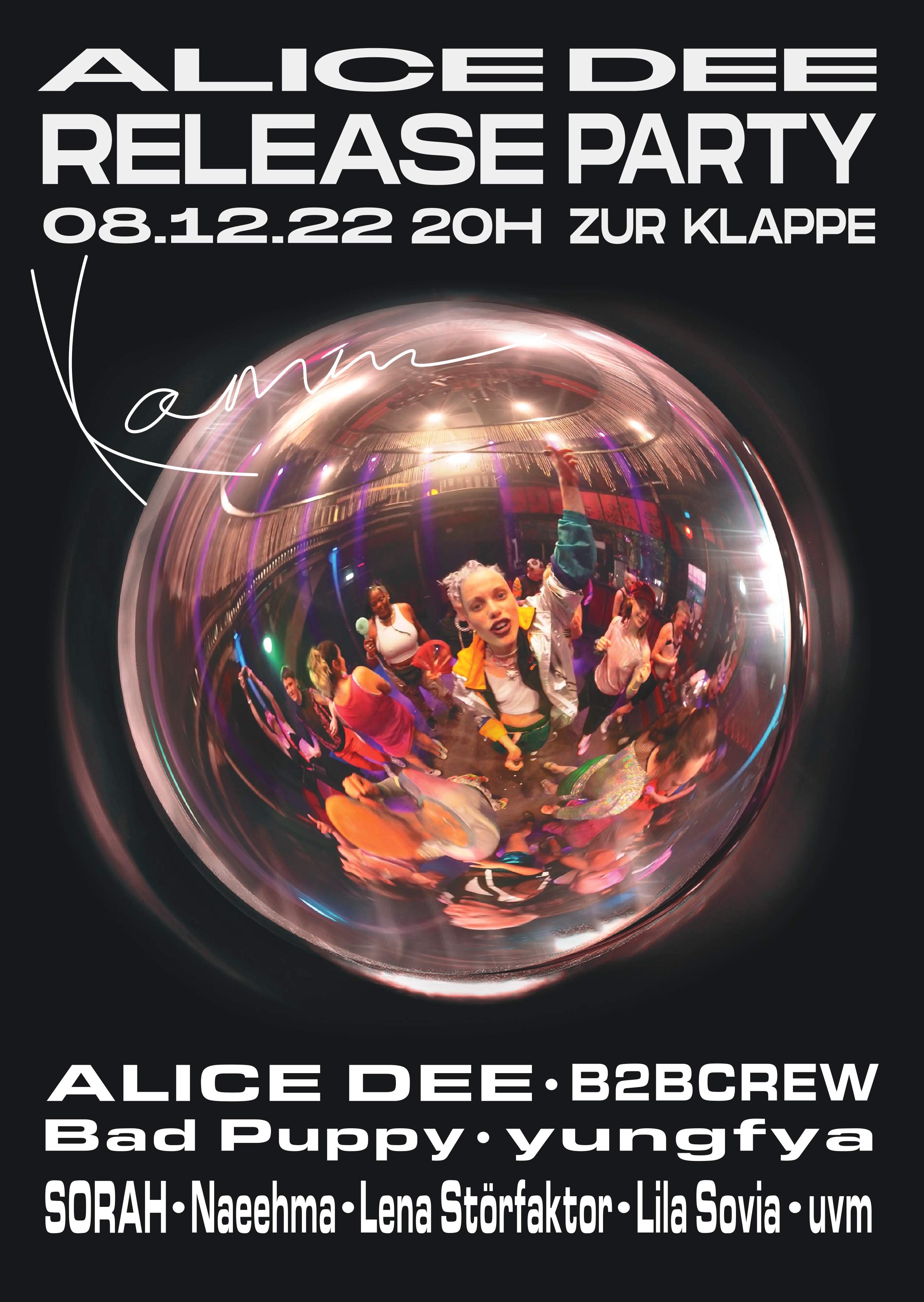 KOMM - ALICE DEE - RELEASEPARTY At Zur Klappe, Berlin