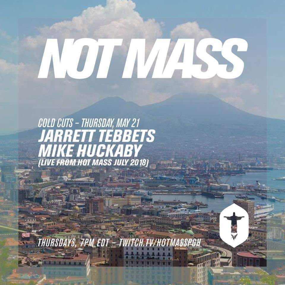 Not Mass: Jarrett Tebbets & Mike Huckaby - Página frontal