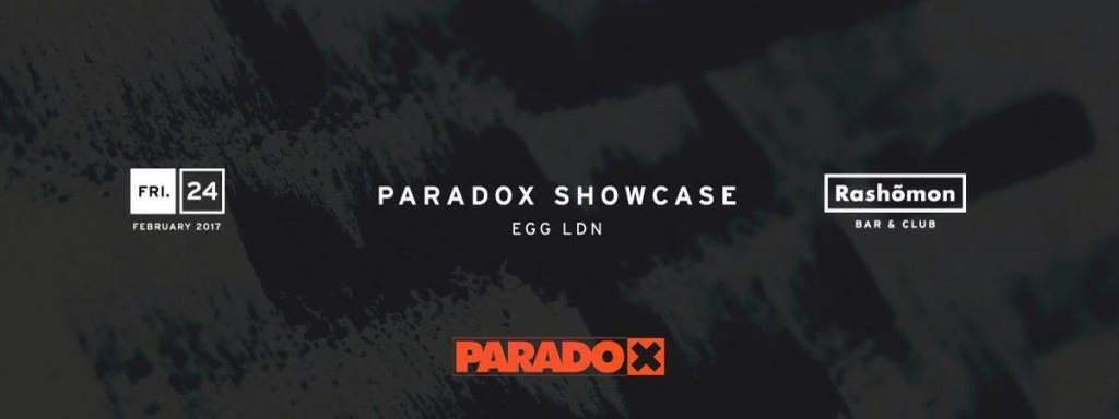Paradox Showcase - Página frontal