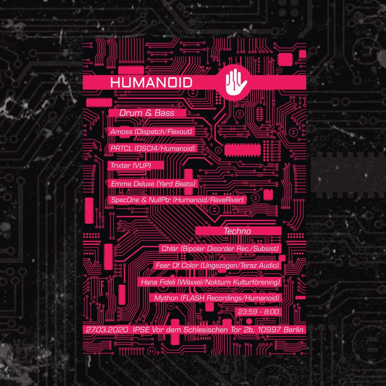 Humanoid 006 - Página frontal