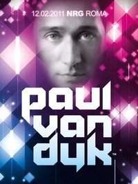Paul Van Dyk - フライヤー表