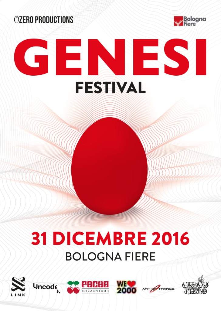 Genesi Festival - Página frontal