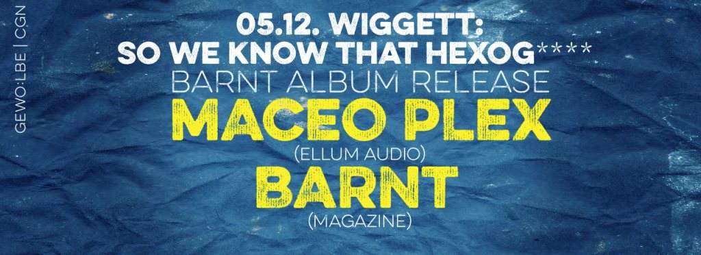 Wiggett mit Maceo Plex und Barnt - Página frontal