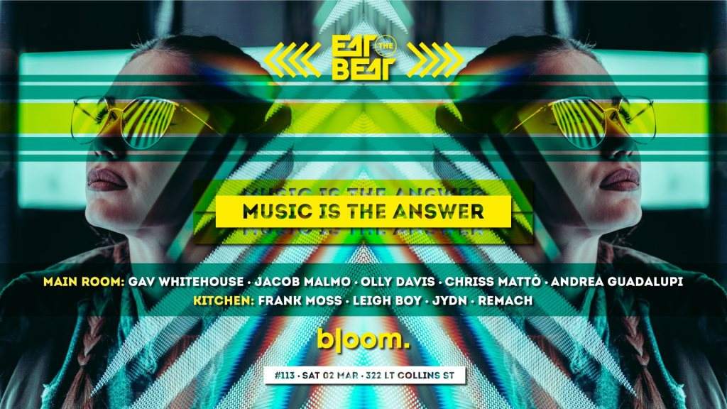 Eat The Beat: Music Is The Answer - Página frontal