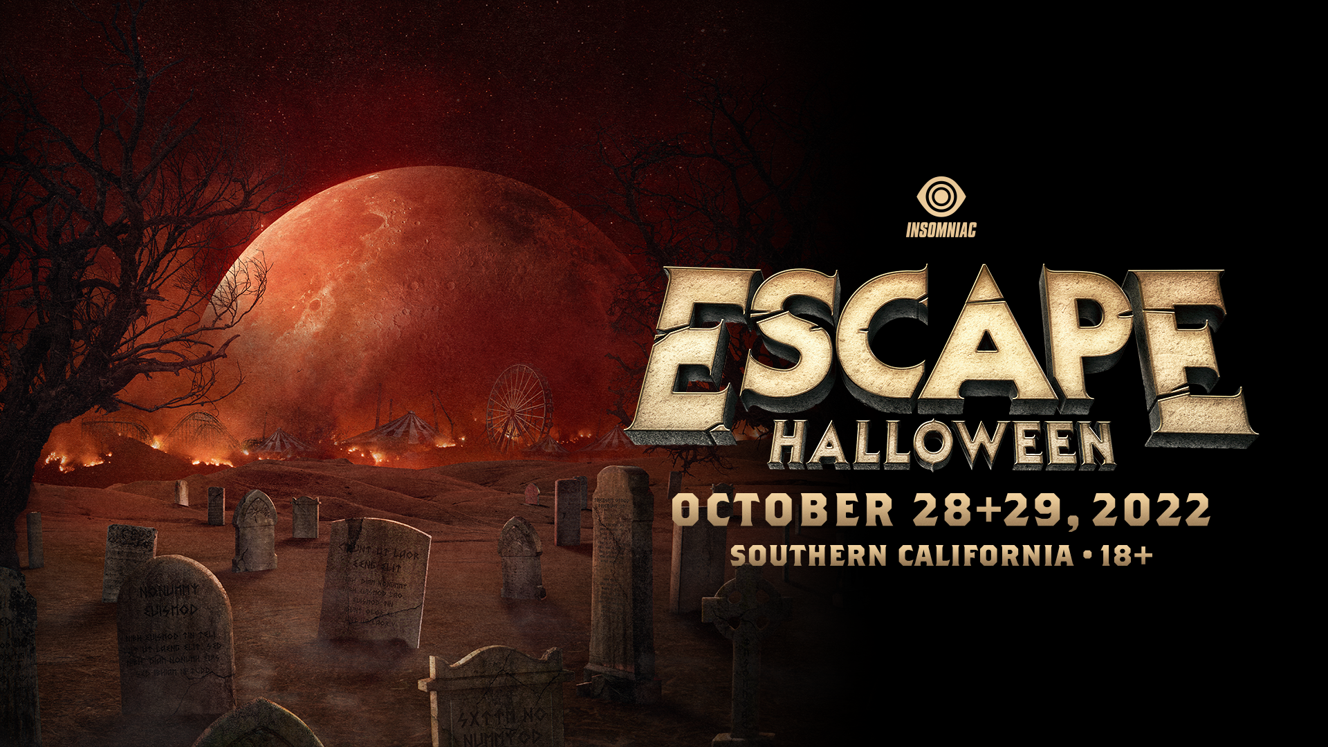 Escape Halloween - フライヤー表