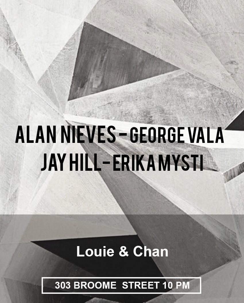 Takeover 4.0 with Alan Nieves, Jay Hill, George Vala, Mysti - フライヤー表