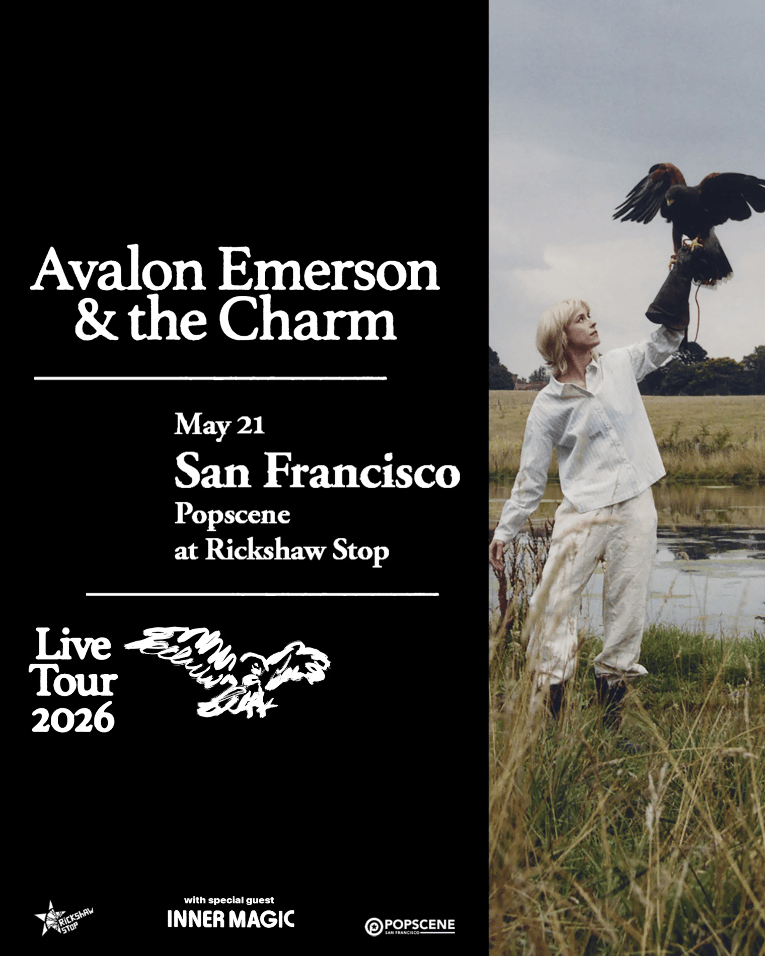 Avalon Emerson & The Charm at Rickshaw Stop, San Francisco/Oakland
