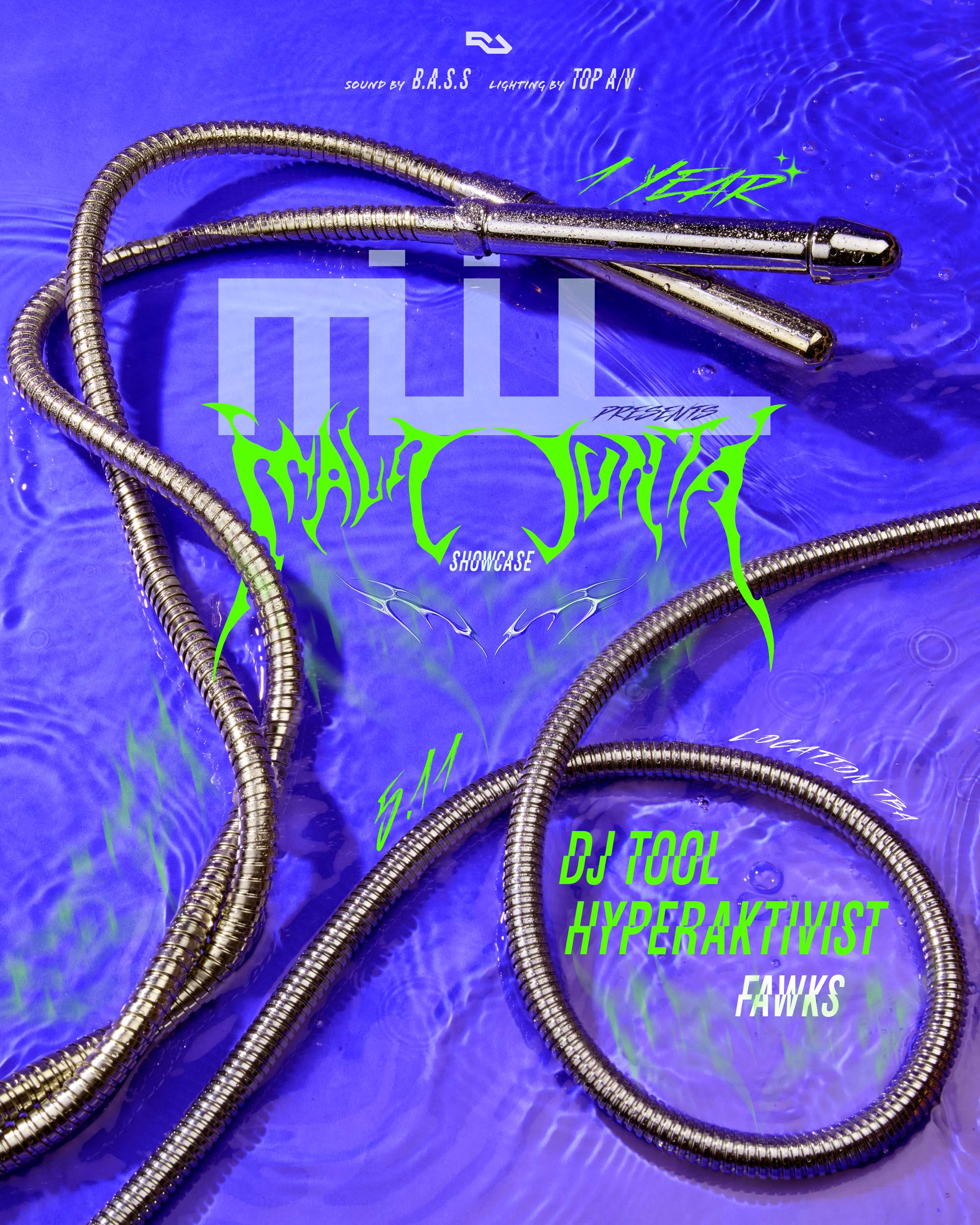 MÜLL presents: Mala Junta Showcase w/ DJ TOOL & Hyperaktivist - フライヤー表