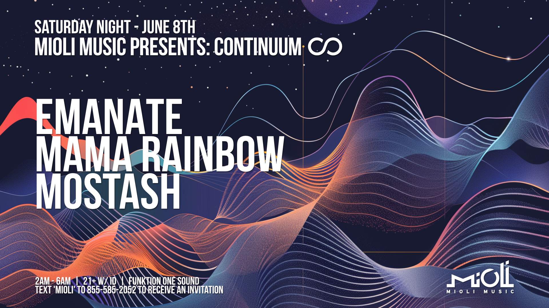Mioli Music presents: Continuum at TBA - San Francisco, San Francisco ...
