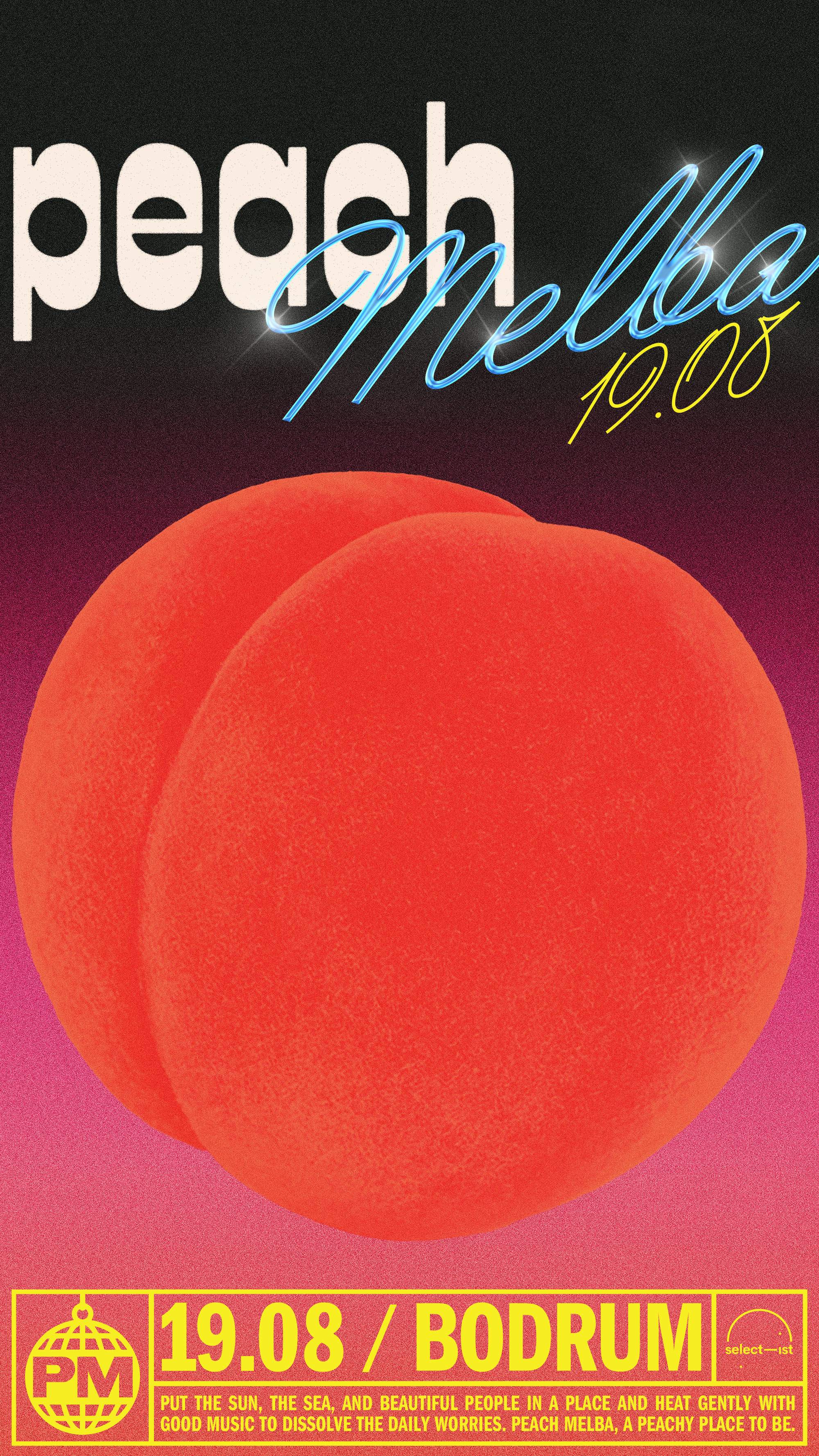 Peach Melba - Página frontal