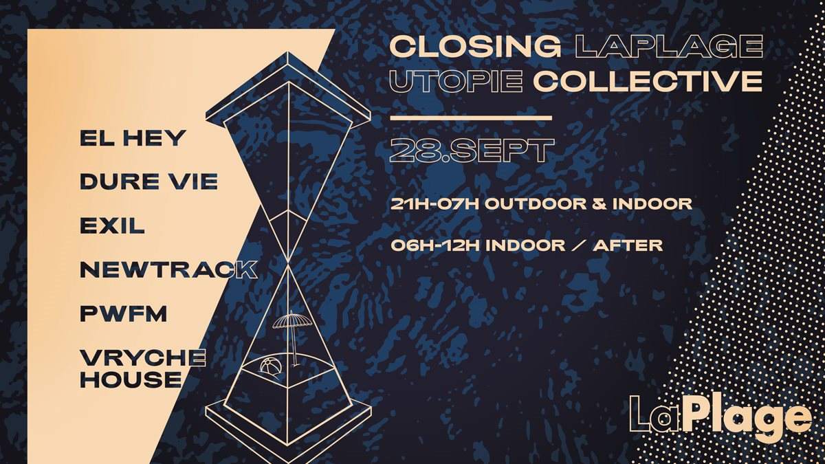 Closing Laplage: Utopie Collective - Página frontal