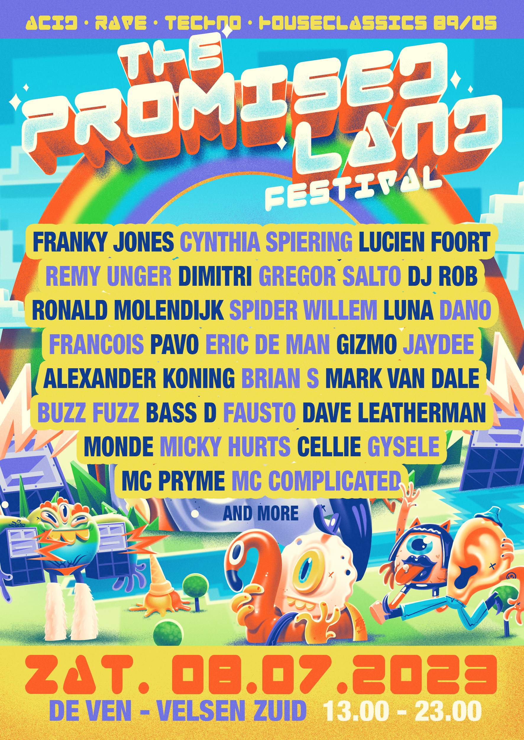 The Promised Land Festival 2023 Rave, Acid, Techno & House Classics