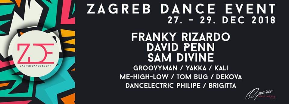 ZDE / Zagreb Dance Event - フライヤー表