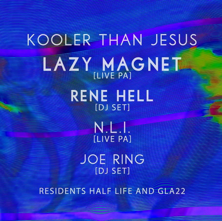 Rene Hell, Lazy Magnet & N.L.I - Kooler Than Jesus - Página frontal