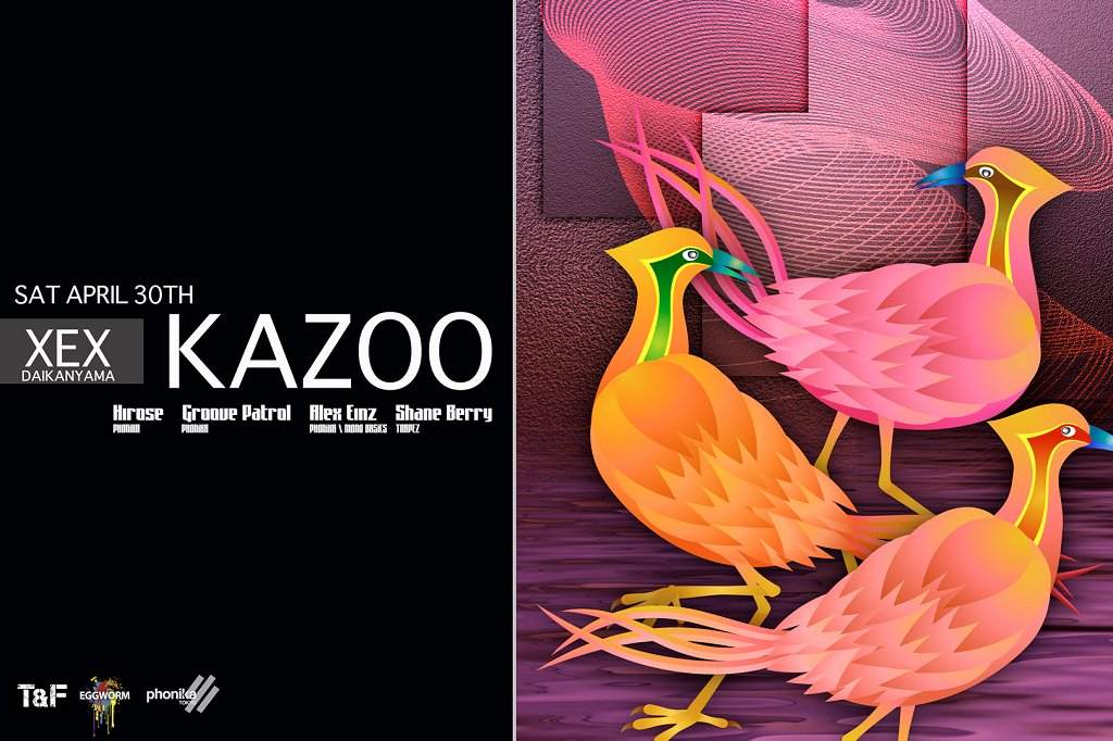 The Social presents Kazoo - フライヤー表