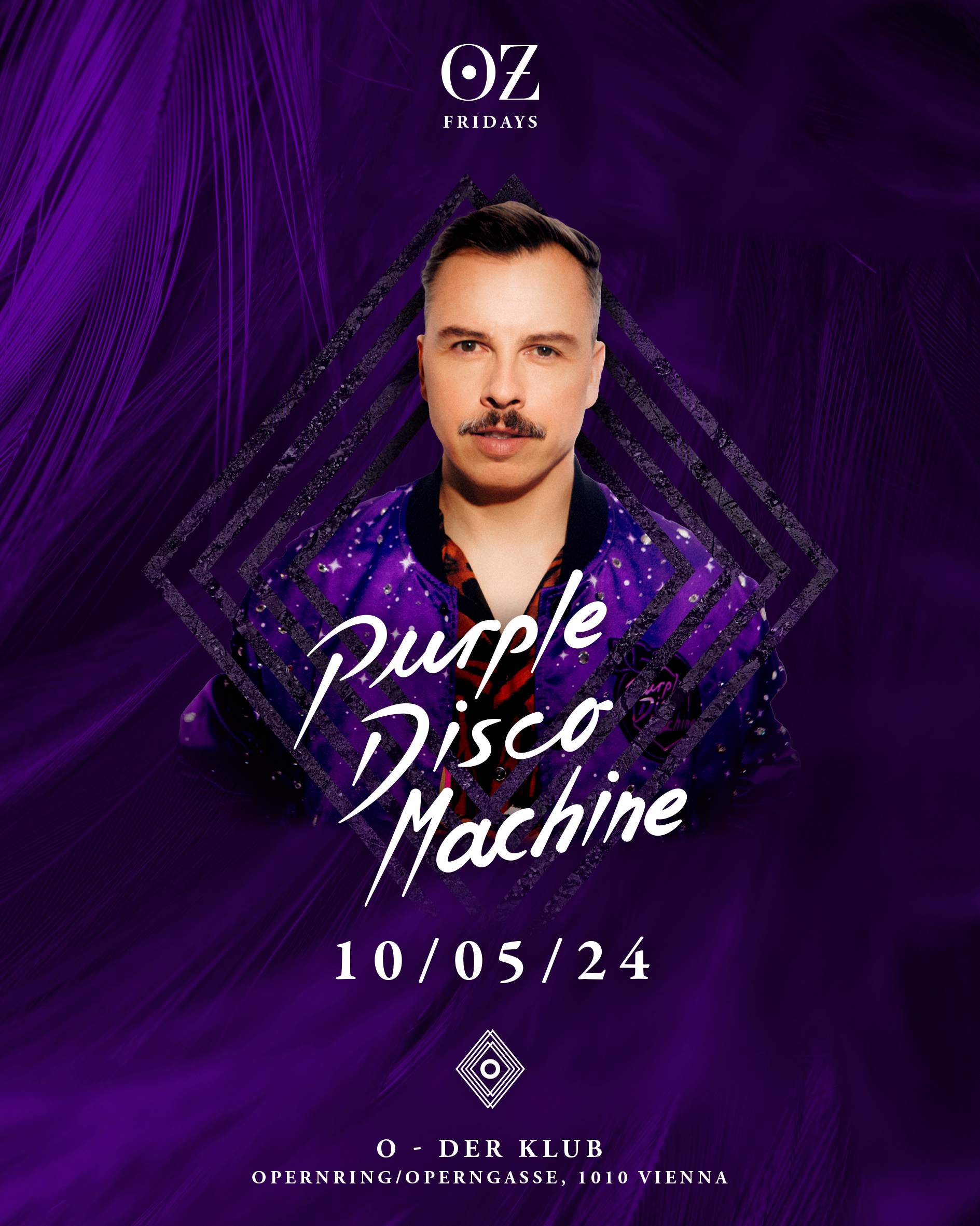 Oz with Purple Disco Machine - フライヤー表
