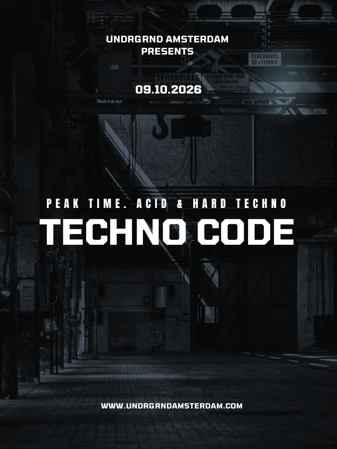 Techno Code at John Doe, Amsterdam · Tickets