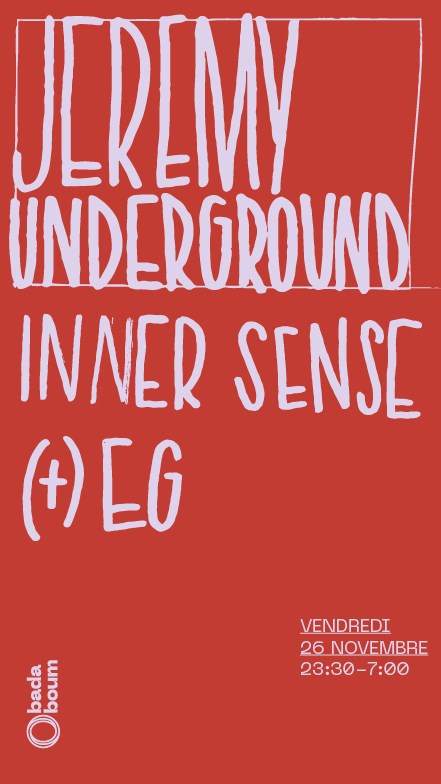 Club — Jeremy Underground (w) Inner Sense (w) EG - Página frontal