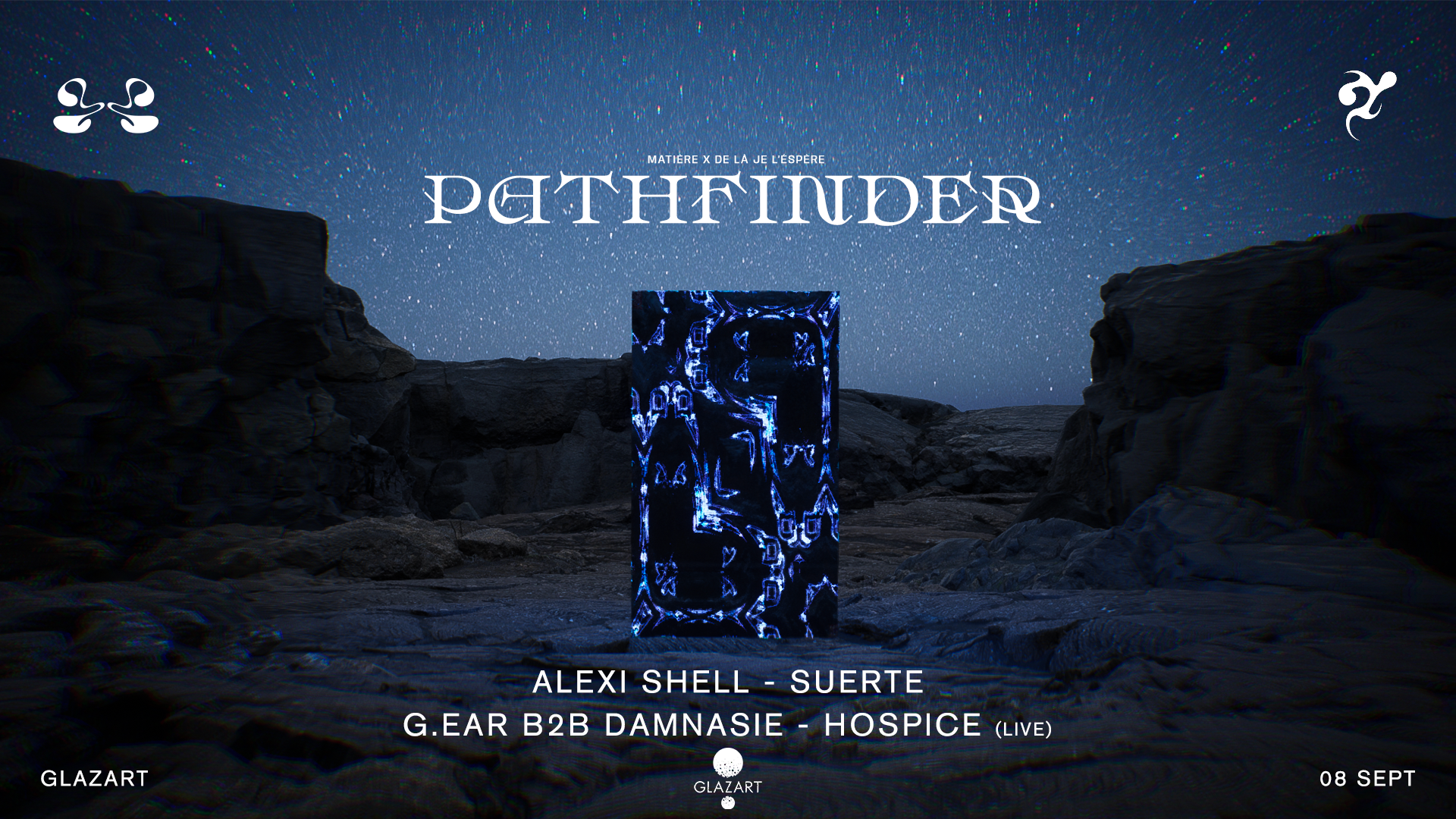 Pathfinder: Alexi Shell, Suerte, G.ear & Damnasie - Página frontal