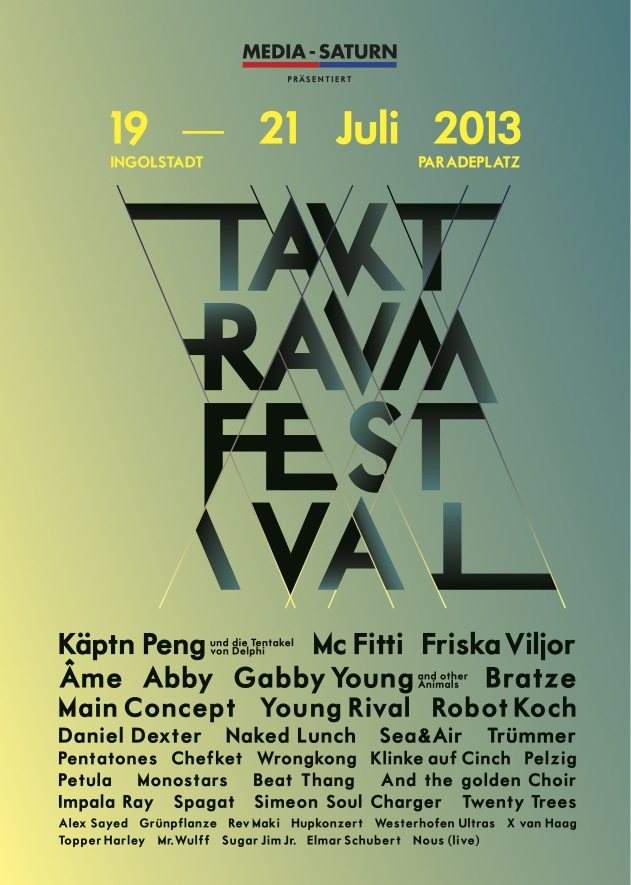 Taktraum Festival - Página frontal