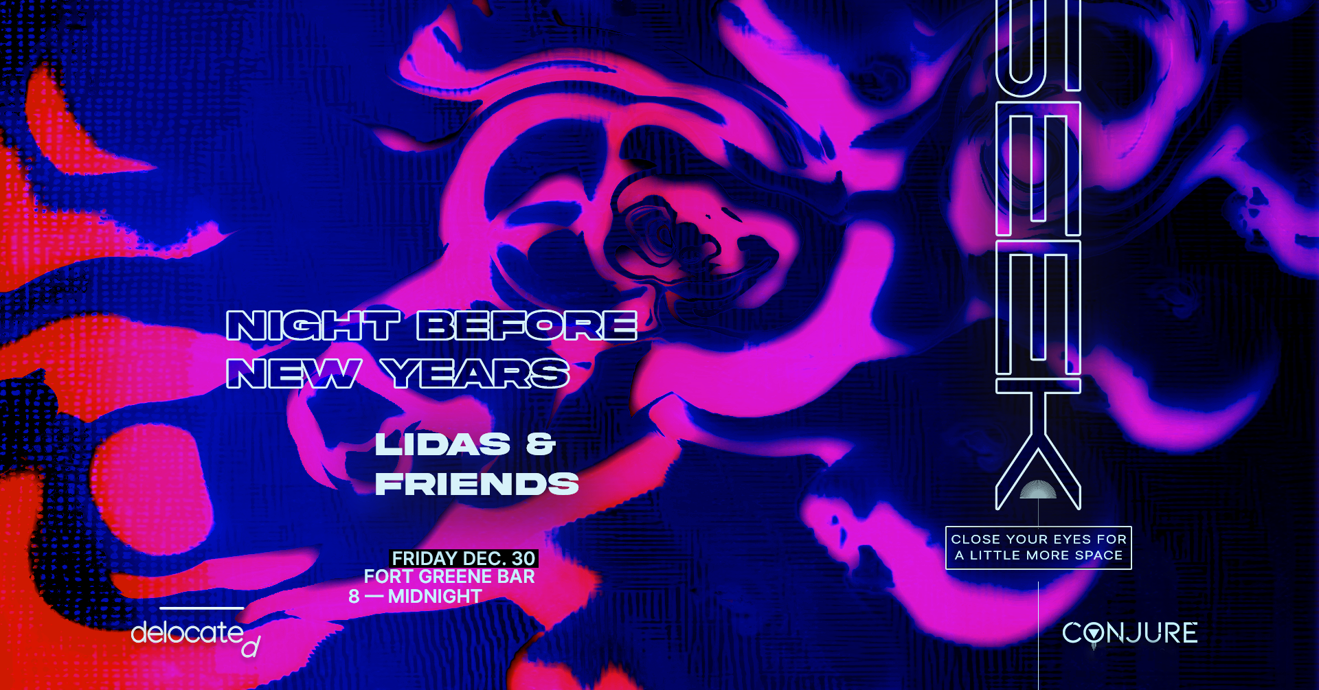 Delocated presents Seek - Night Before NYE with Lidas & Friends a Fort ...