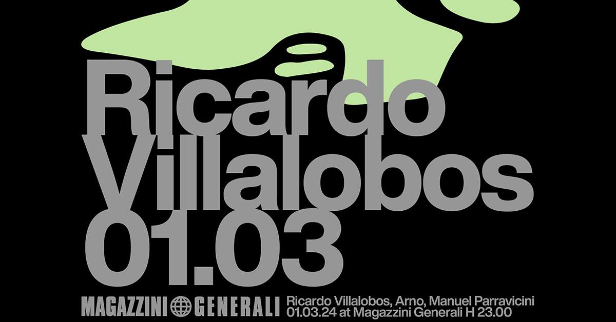 Ricardo Villalobos - Milano - Página frontal