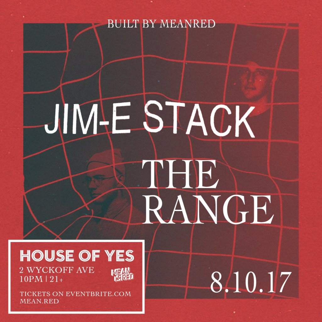 Jim-E Stack, The Range - フライヤー表