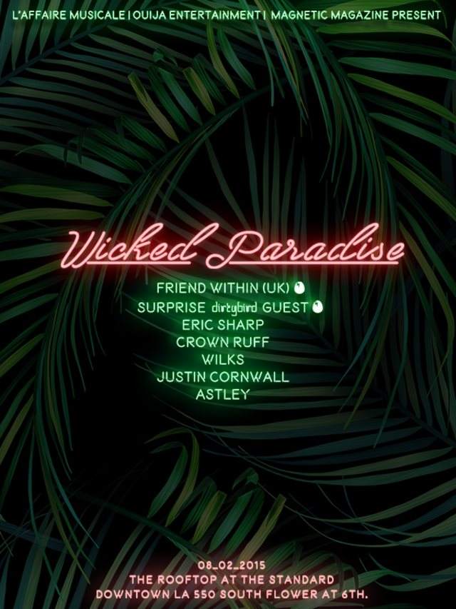 Wicked Paradise Pool Party with Friend Within & Secret Dirtybird Guest - Página frontal