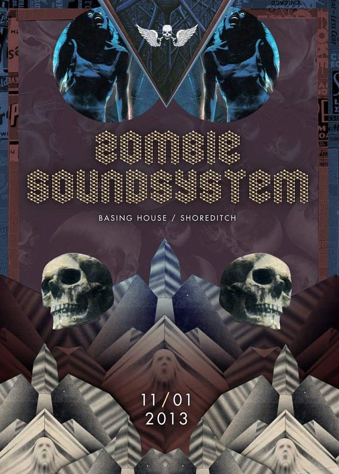 Zombie Soundsystem January Sale - Página frontal