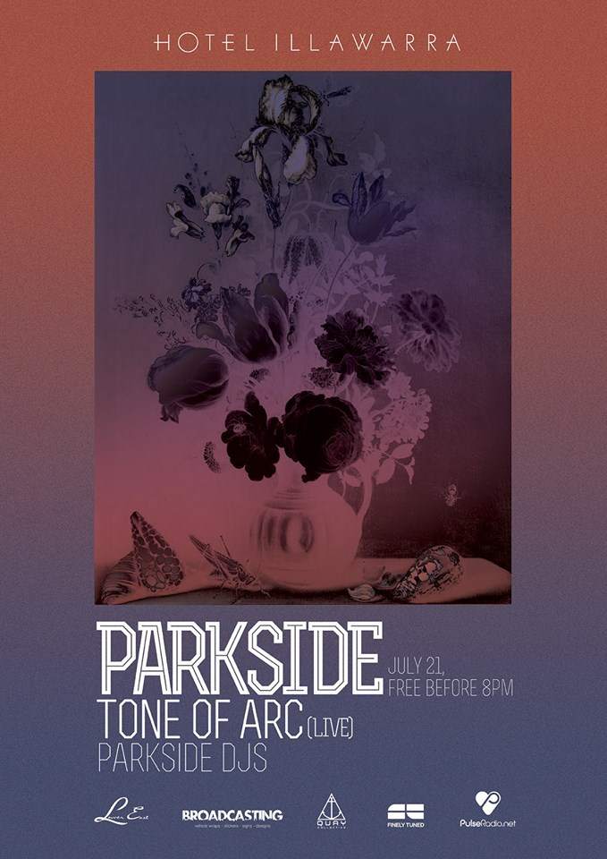 Parkside present Tone of Arc - Live - Página frontal
