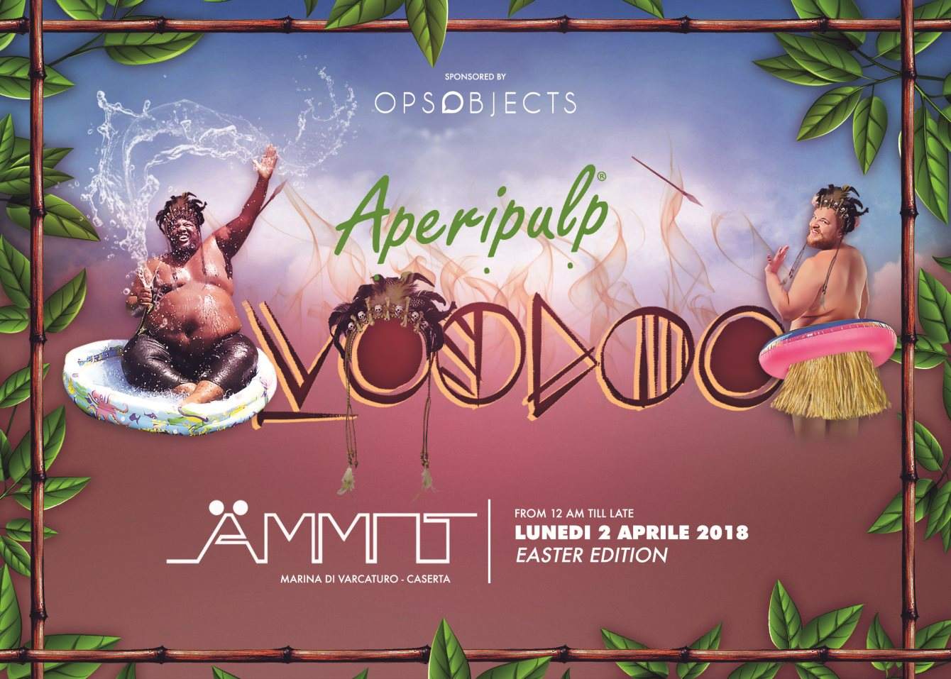 Aperipulp 'Voodoo' - Easter Edition 2018 with Adam Port-Keinemusik - フライヤー表