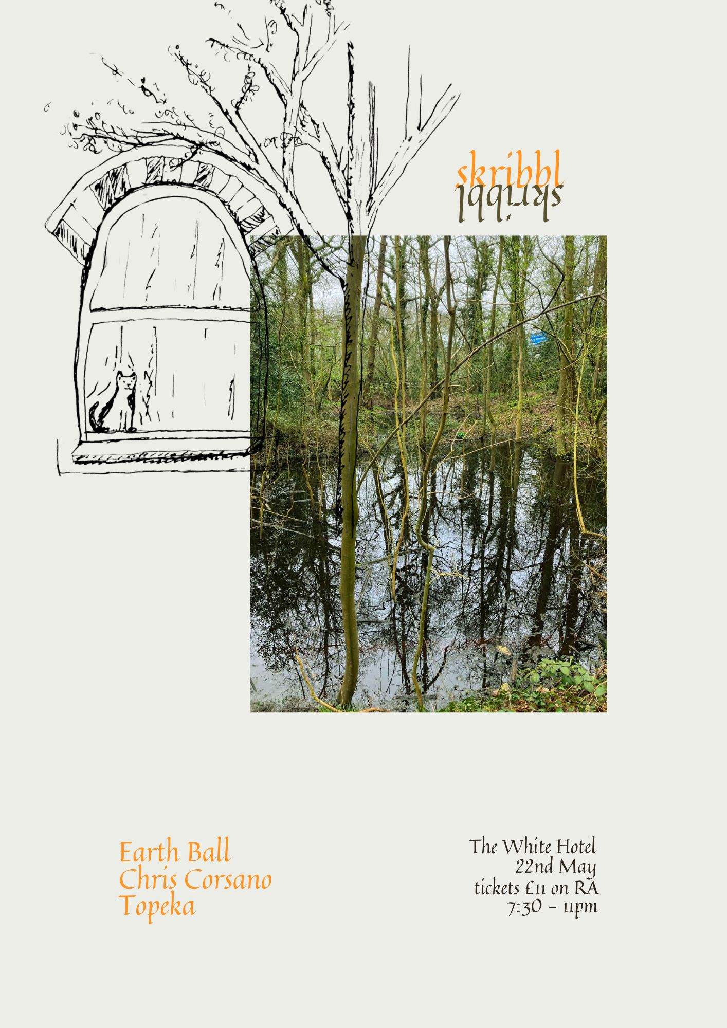 Skribble presents: Earth Ball/Chris Corsano/Topeka - Página frontal