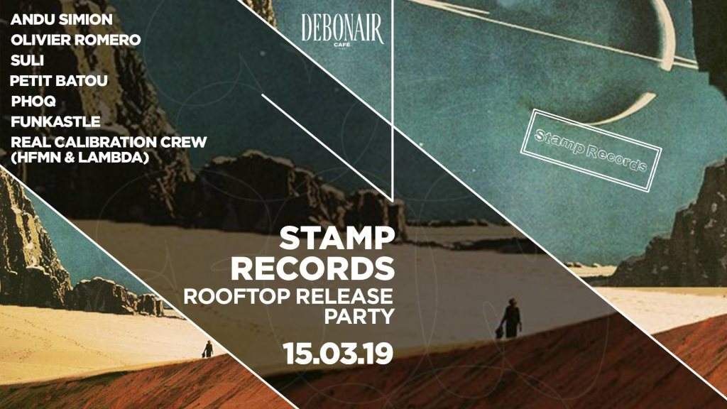 Debonair x Stamp: Rooftop Release Party - フライヤー表