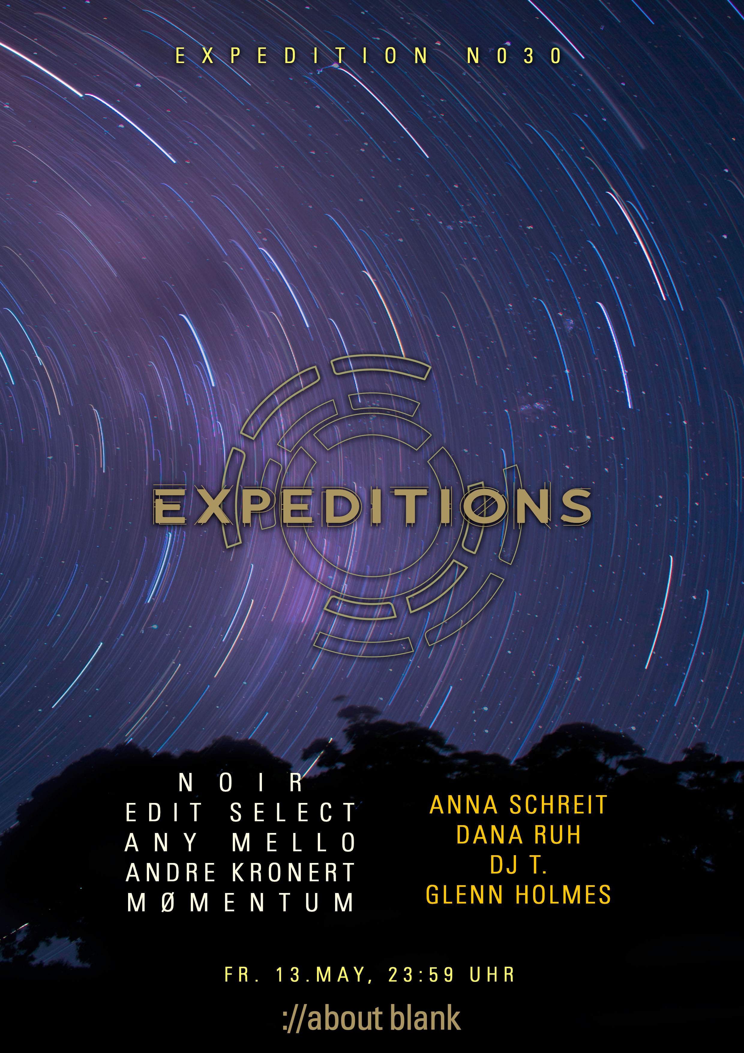 Expeditions N030 - フライヤー表