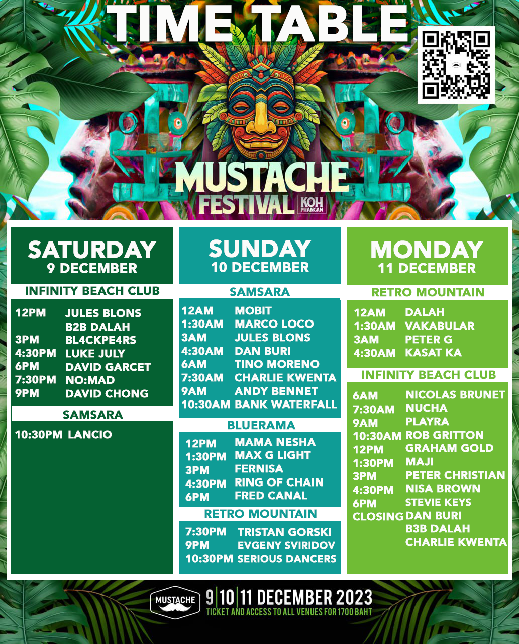 Mustache Festival - Página trasera
