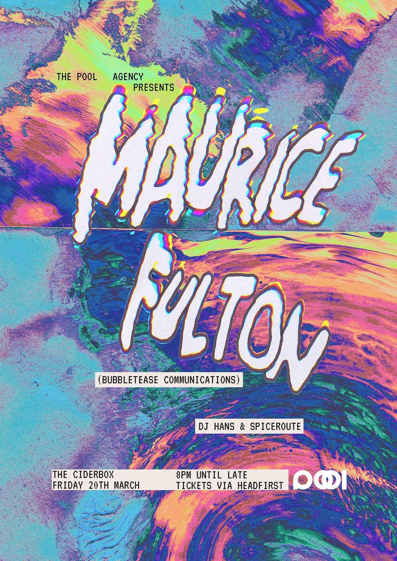 洋楽 Maurice Fulton / Alderon - Pleasure Me Maurice Fulton at The Cider Box, Bristol