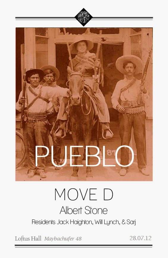 Pueblo V with Move D - フライヤー表