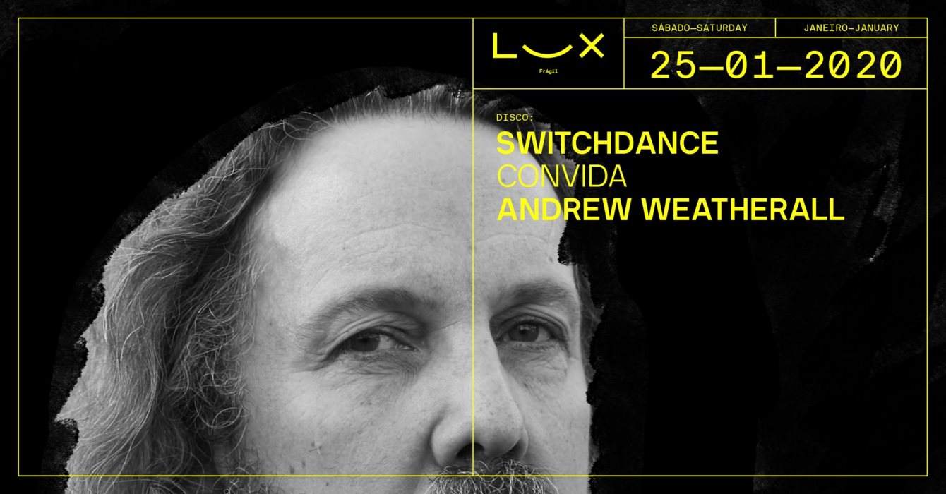 Switchdance Invites Andrew Weatherall - フライヤー表