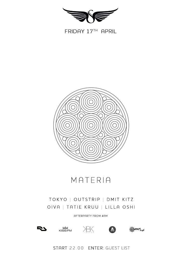 Materia - フライヤー表