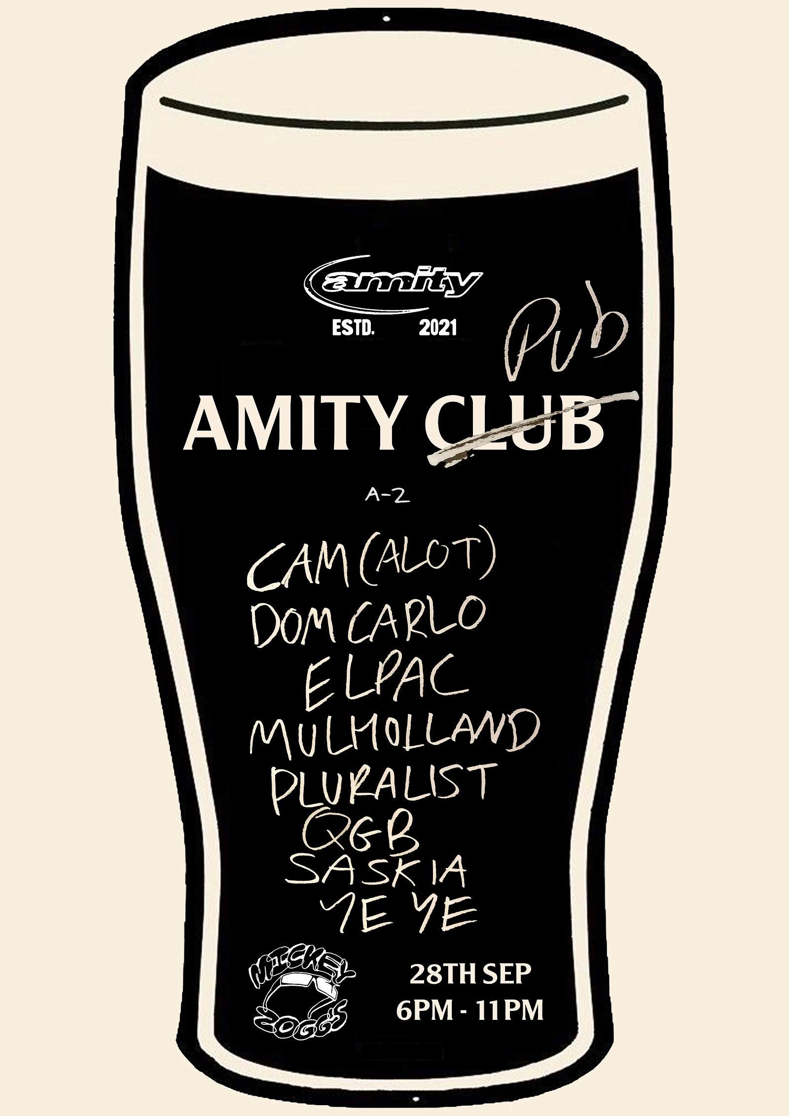 Amity Pub w/ Amity Friends n Fam - Página frontal