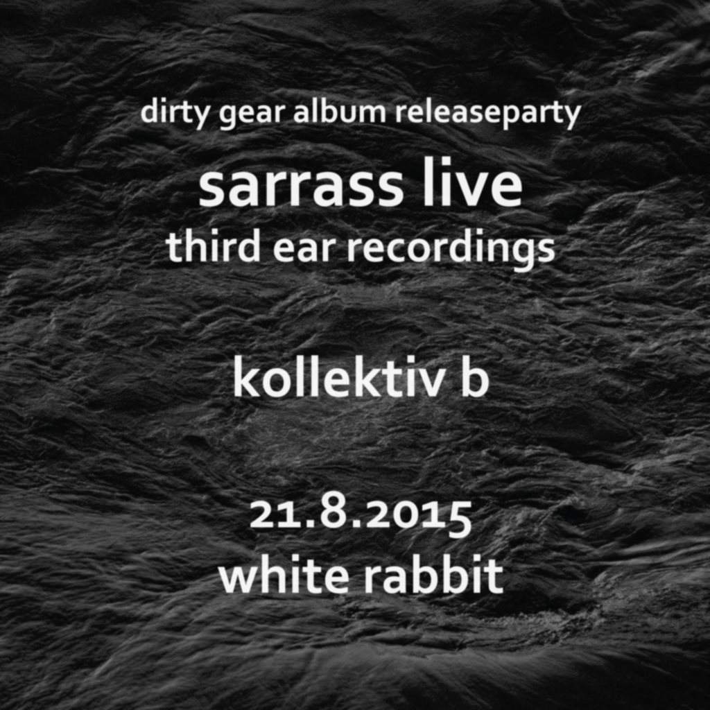 Sarrass Dirty Gear Album Release Party - フライヤー表