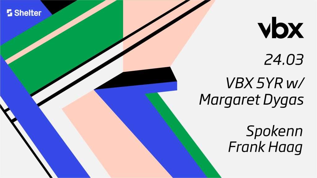 VBX 5YR with Margaret Dygas, Spokenn & Frank Haag - Página frontal