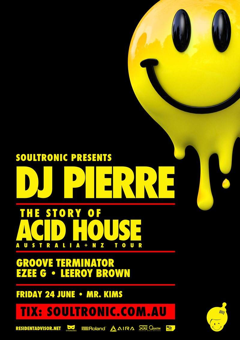 Soultronic presents: DJ Pierre - The Story Of Acid House - Página frontal